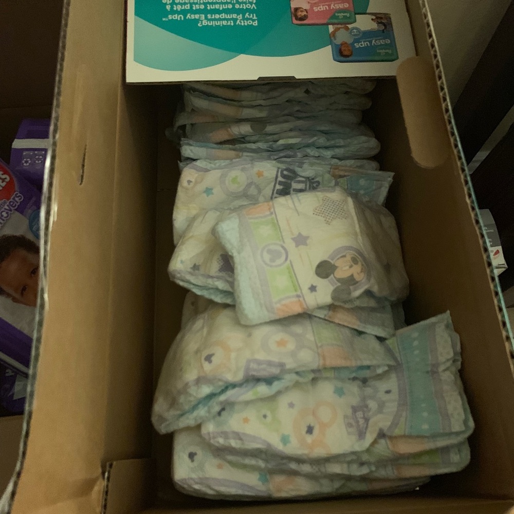 Diapers size 6